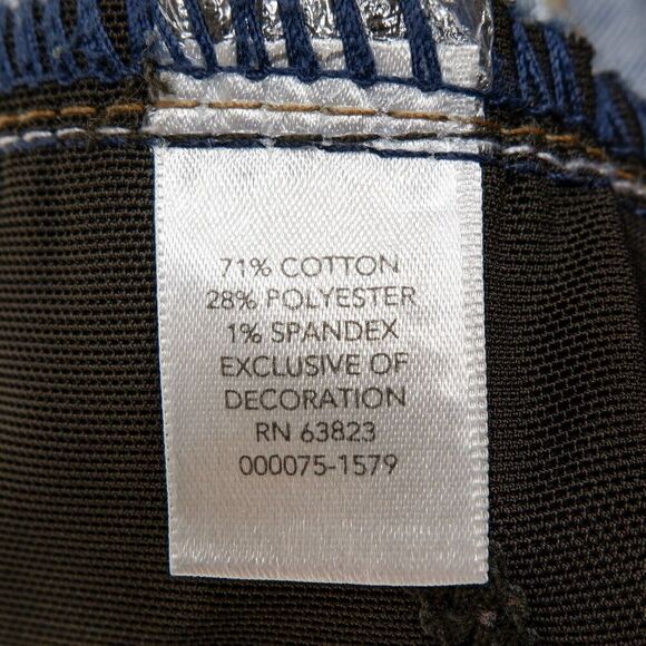 Christopher & Banks Signature Slimming Ankle Jeans Size 4 Blue Stretch 29 x 26.5 - Picture 8 of 10